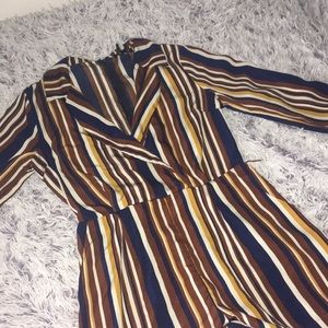 🦋3/$25 || Striped Romper